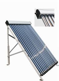 Scaldacqua solare a tubo evacuato con rivestimento colorato, 