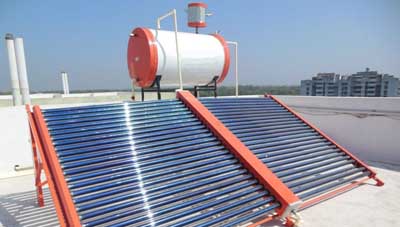 Scaldacqua solare a batteria elettrica, 