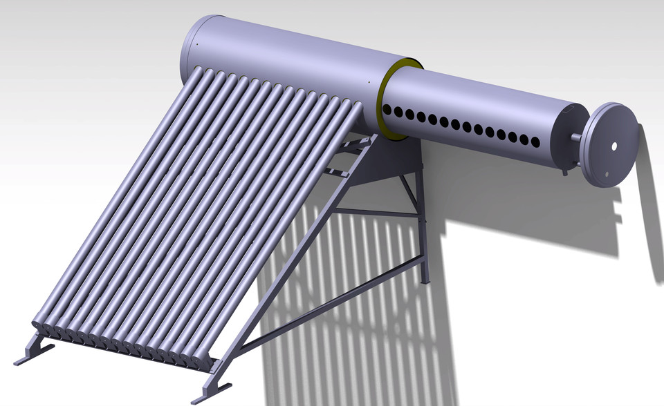 Scaldacqua solare Thermosyphon, 